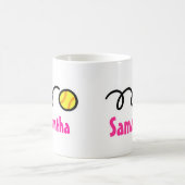 Personalisierte Softball-Tasse mit benutzerdefinie Kaffeetasse (Mittel)