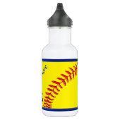 Personalisierte Softball-Wasser-Flaschen Trinkflasche (Rechts)