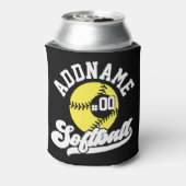 Personalisierte Software Player ADD NAME Retro Tea Dosenkühler (Kanne Rückseite)