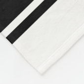 Personalisierte Software Player ADD NAME Retro Tea Fleecedecke (Ecke)