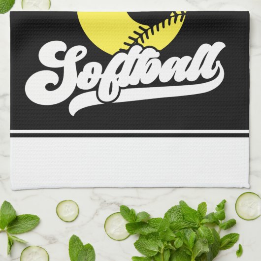 Personalisierte Software Player ADD NAME Retro Tea Geschirrtuch (Gefaltet)