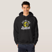 Personalisierte Software Player ADD NAME Retro Tea Hoodie (Vorne ganz)