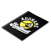 Personalisierte Software Player ADD NAME Retro Tea Notizblock (Linke Seite)