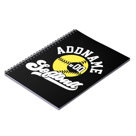 Personalisierte Software Player ADD NAME Retro Tea Notizblock (Linke Seite)