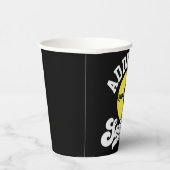 Personalisierte Software Player ADD NAME Retro Tea Pappbecher (Rechts)