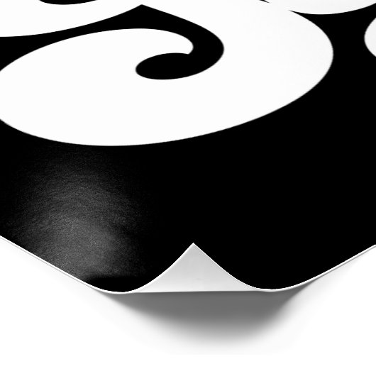 Personalisierte Software Player ADD NAME Retro Tea Poster (Ecke)