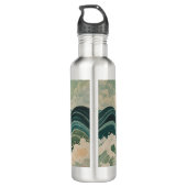 Personalisierte Solarwelle Edelstahlflasche (Rückseite)