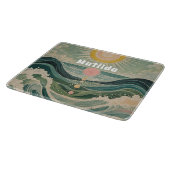 Personalisierte Solarwelle Schneidebrett (Ecke)