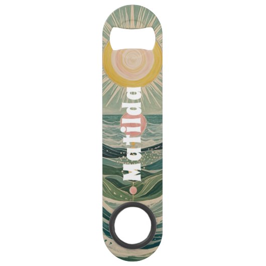 Personalisierte Solarwelle Speed Flaschenöffner (Vorderseite)