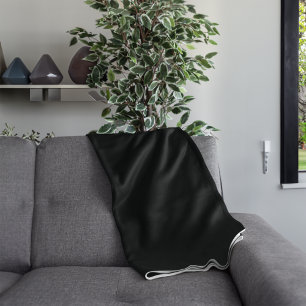 Personalisierte Solid Color Fleecedecke