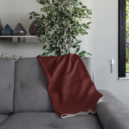 Personalisierte Solid Color Fleecedecke