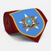 Personalisierte somalische Flag-Coat-Arm Krawatte (Gerollt)