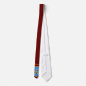Personalisierte somalische Flag-Coat-Arm Krawatte (Rückseite)