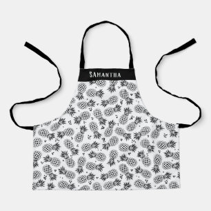 Personalisierte Sommer-Ananas-Muster-Schürze Schürze