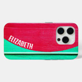 Personalisierte Sommer-Decklappen Case-Mate iPhone Hülle (Rückseite (Horizontal))