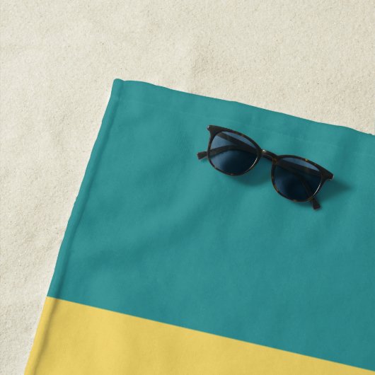 Personalisierte Sommer-Feier Strandtuch (Beispiel)