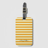 Personalisierte Sommer-Horizont-Gepäckmarken Gepäckanhänger (Vorderseite Vertikal)