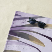 Personalisierte Sommer- und Strandessentials Strandtuch (Beispiel)