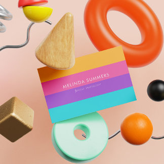 Personalisierte SommerVisitenkarte Visitenkarte