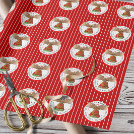 Personalisierte Sonderlieferung für Kinder Rudolph Geschenkpapier