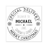 Personalisierte Sonderlieferung Großeltern Geschen Permastempel (Design)