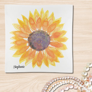 Personalisierte Sonnenblume Dekoschale