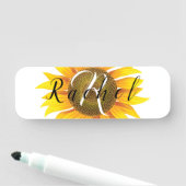 Personalisierte Sonnenblume Namensschild (Beispiel)