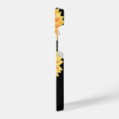 Personalisierte Sonnenblumen iPhone Hülle (Linke Seite)