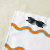 Personalisierte Sonnenstrahlen: Ein Fangurlaub Strandtuch (Beispiel)