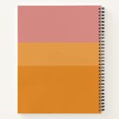 Personalisierte Sonnenuntergänge Notizblock (Rückseite)