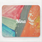 Personalisierte "Sonnenuntergangs-Horizont" Künstl Mousepad (Vorne)