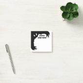 Personalisierte Sonnenwende - Beängstigende Bemerk Post-it Klebezettel (Büro)