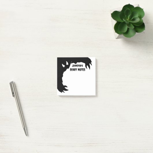 Personalisierte Sonnenwende - Beängstigende Bemerk Post-it Klebezettel (Büro)