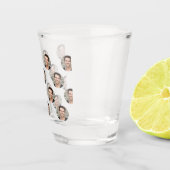 Personalisierte, sonnige Erscheinung, kundenspezif Schnapsglas (Rechts)