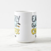 Personalisierte, sonnige, leicht ablenkbare Kaffee Kaffeetasse (Mittel)