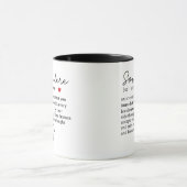 Personalisierte Soul-Schwester, Soul-Sister Defini Tasse (Zentrum)