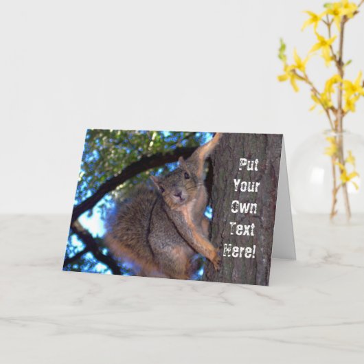 Personalisierte "Sounds quirly to Me" Karte (Gelbe Blume)