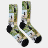 Personalisierte Spaß 5 Foto-Vorlage Socken (Rechts)