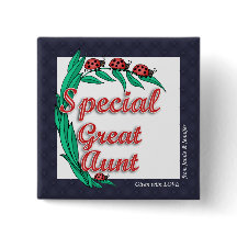 Personalisierte Special Great Tante Ladybugs