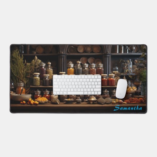 Personalisierte Speckshop-Zählerstand Schreibtischunterlage (Tastatur & Maus)