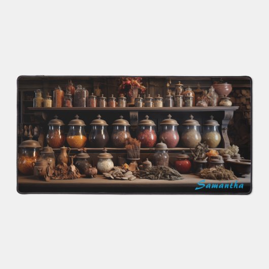 Personalisierte Speckshop-Zählerstand Schreibtischunterlage (Vorderseite)