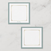 Personalisierte Speicherkarte Mitteilungskarte (Vorne/Hinten)