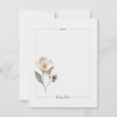 Personalisierte Speichersteckkarte der gepressten  Mitteilungskarte (Vorderseite)