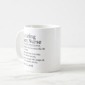 Personalisierte Speisen oder Geschenke für den Ope Kaffeetasse (Vorderseite Links)