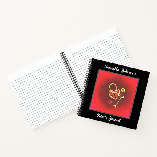 Personalisierte Sperrung und benutzerdefinierter T Notizblock (Innenseite)