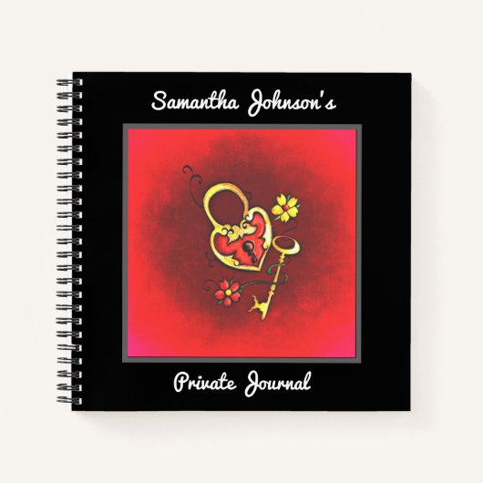 Personalisierte Sperrung und benutzerdefinierter T Notizblock (Vorderseite)