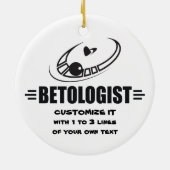 Personalisierte Spieler Keramikornament (Hinten)