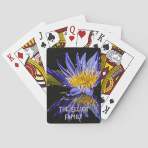 Personalisierte Spielkarten der "Tropischen Orchid