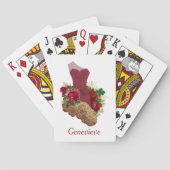 Personalisierte Spielkarten für Jungfernhäuser (Rückseite)