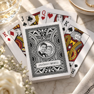 Personalisierte Spielkarten Hochzeitsgeschenke